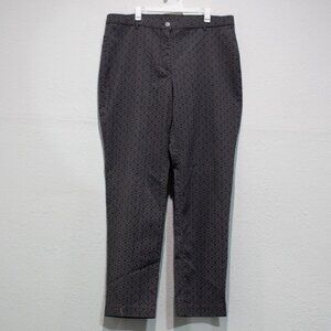 Allison Daley Patterned Trousers Petite